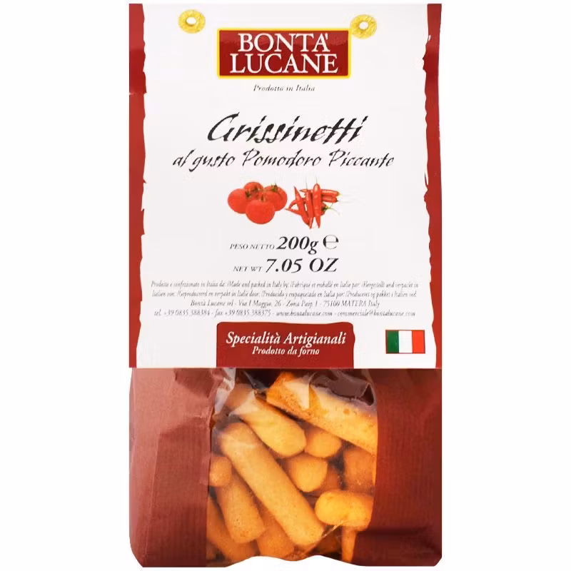 Bonta Lucane - Grissinetti Tomat & Chilli, 200g