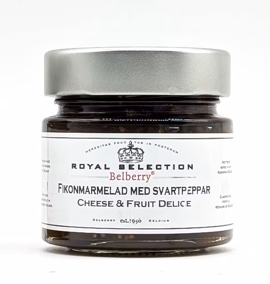 Belberry - Fikon & Svartpeppar Marmelad, 130g