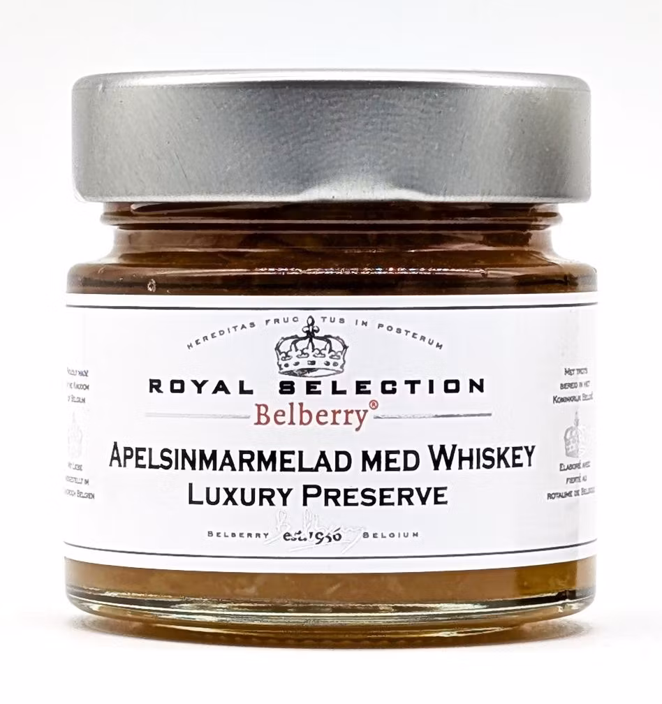 Belberry - Apelsin & Whisky Marmelad, 130g