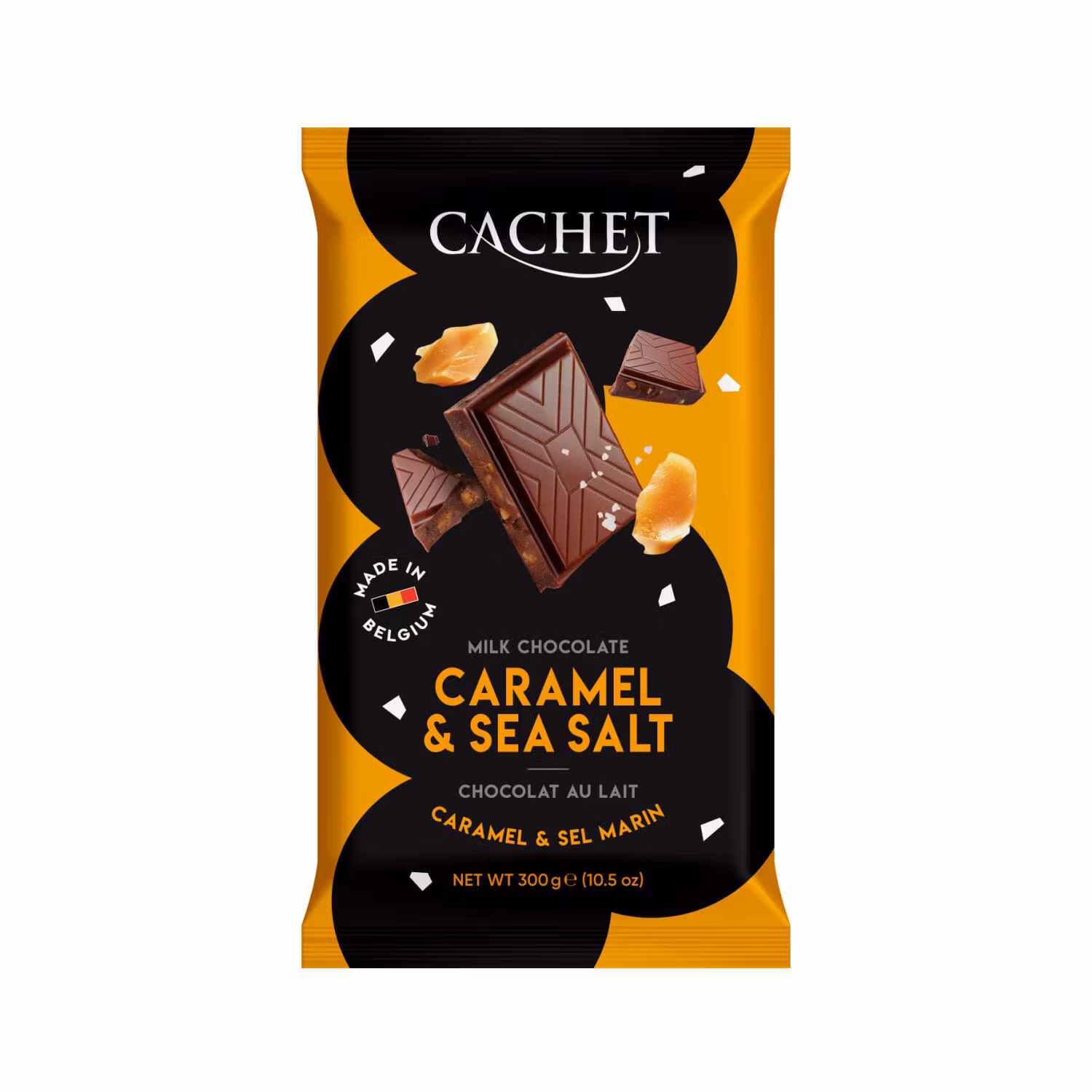 Cachet - XL Caramel & Sea Salt, 300g
