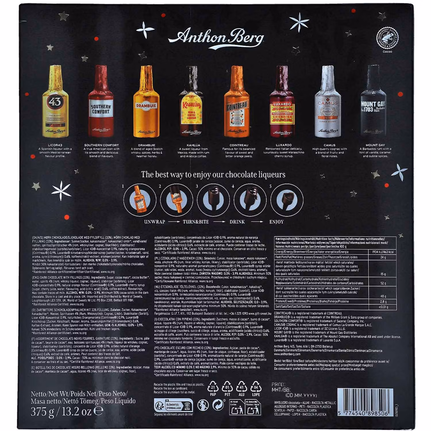 Anthon Berg - Adventskalender, 375g