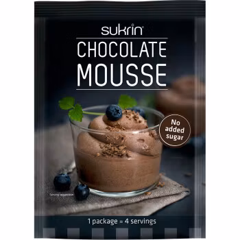 Sukrin - Chokladmousse, 85g