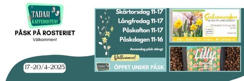 17-20/4-2025 Påsk på rosteriet