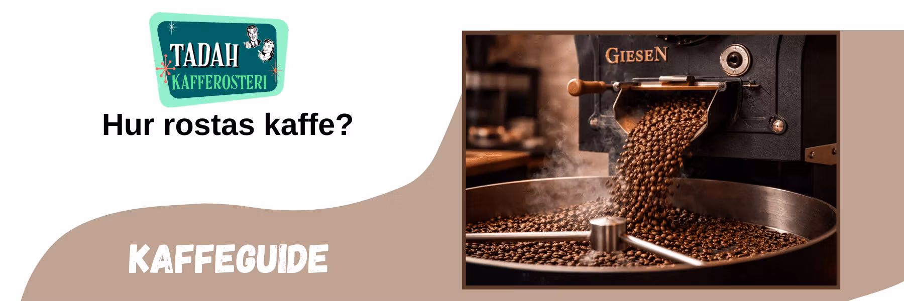 Kaffeguide: Hur rostas kaffe?