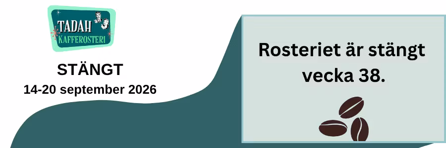 Rosteriet är stängt vecka 38