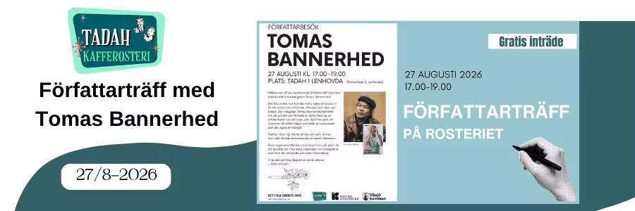 Författarträff med Tomas Bannerhed på TADAH