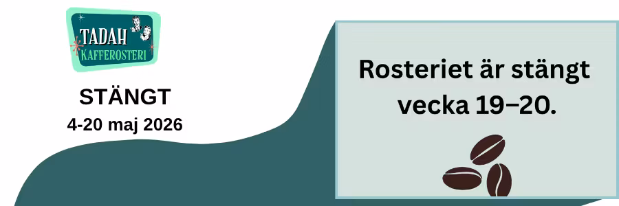 Rosteriet är stängt vecka 19-20