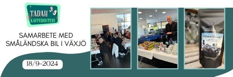18/9-2024 Dagens kaffeleverans till Småländska Bil Växjö