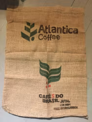 Kaffeesack aus Jute