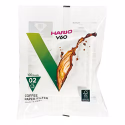 Hario V60 Kaffeefilter Größe 02 – 100 Stück