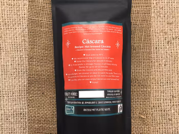 “Cascara“ – coffee cherry tea