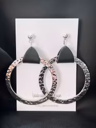 Hoops Big Silver