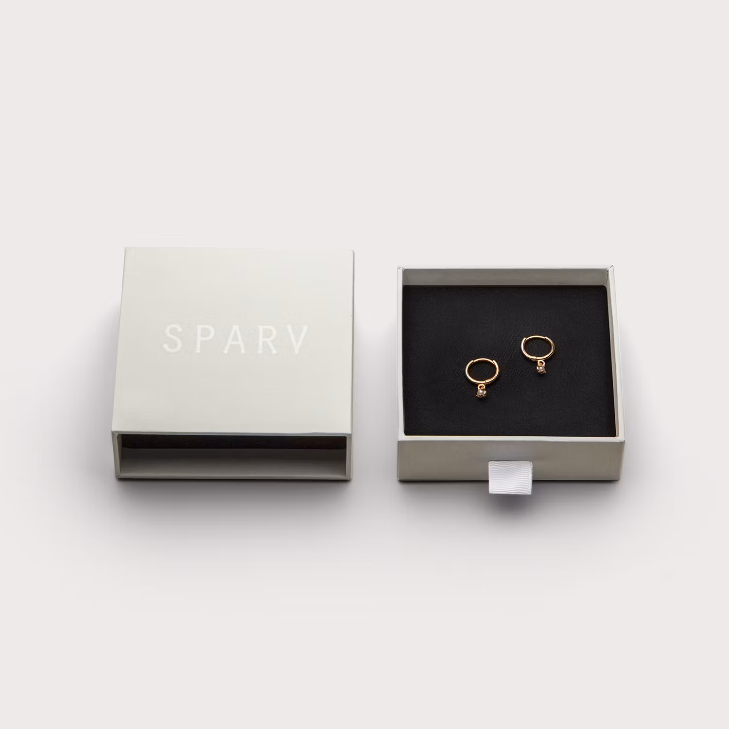 Ohrringe Petite Pearly hoops