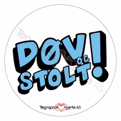 Døv og stolt - turkis