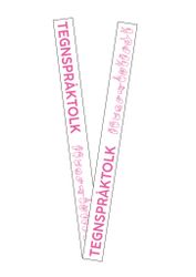 Tegnspråktolk  - Rosa
