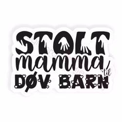 Stolt mamma til døv barn - tekst