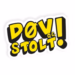 Døv og stolt - gul