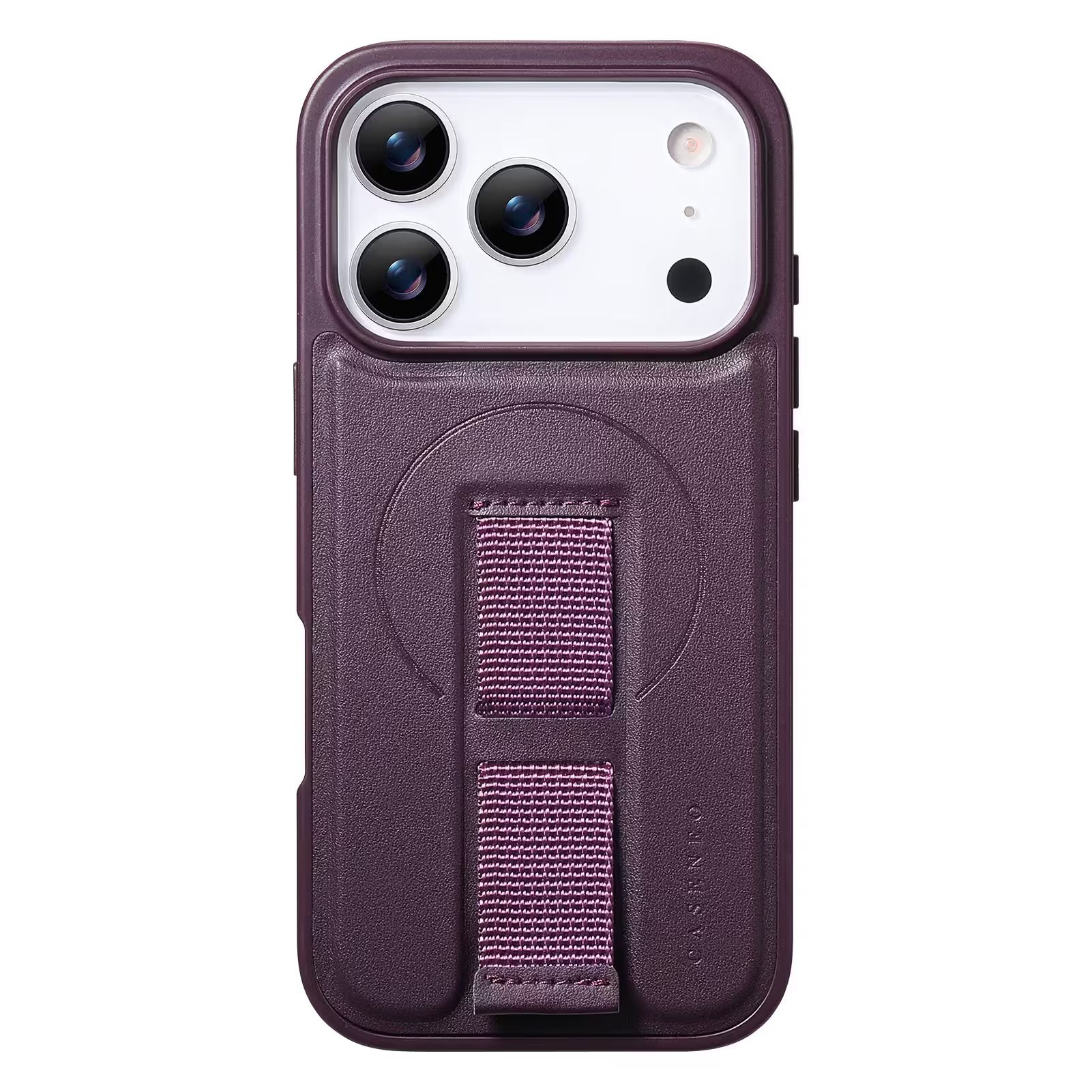 iPhone 18 Pro Max MagSafe-skal med fingerband Lila