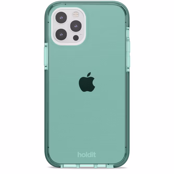 iPhone 12 Pro Max Case Seethru Moss Green
