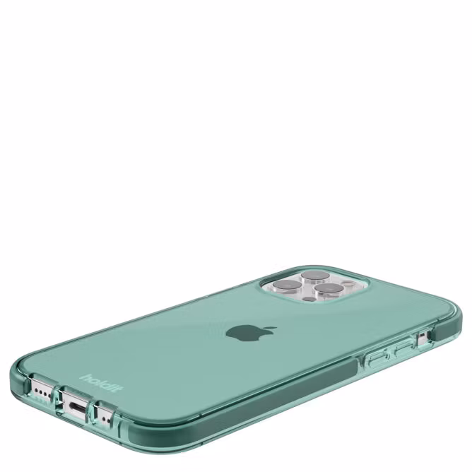 iPhone 12 Pro Max Case Seethru Moss Green