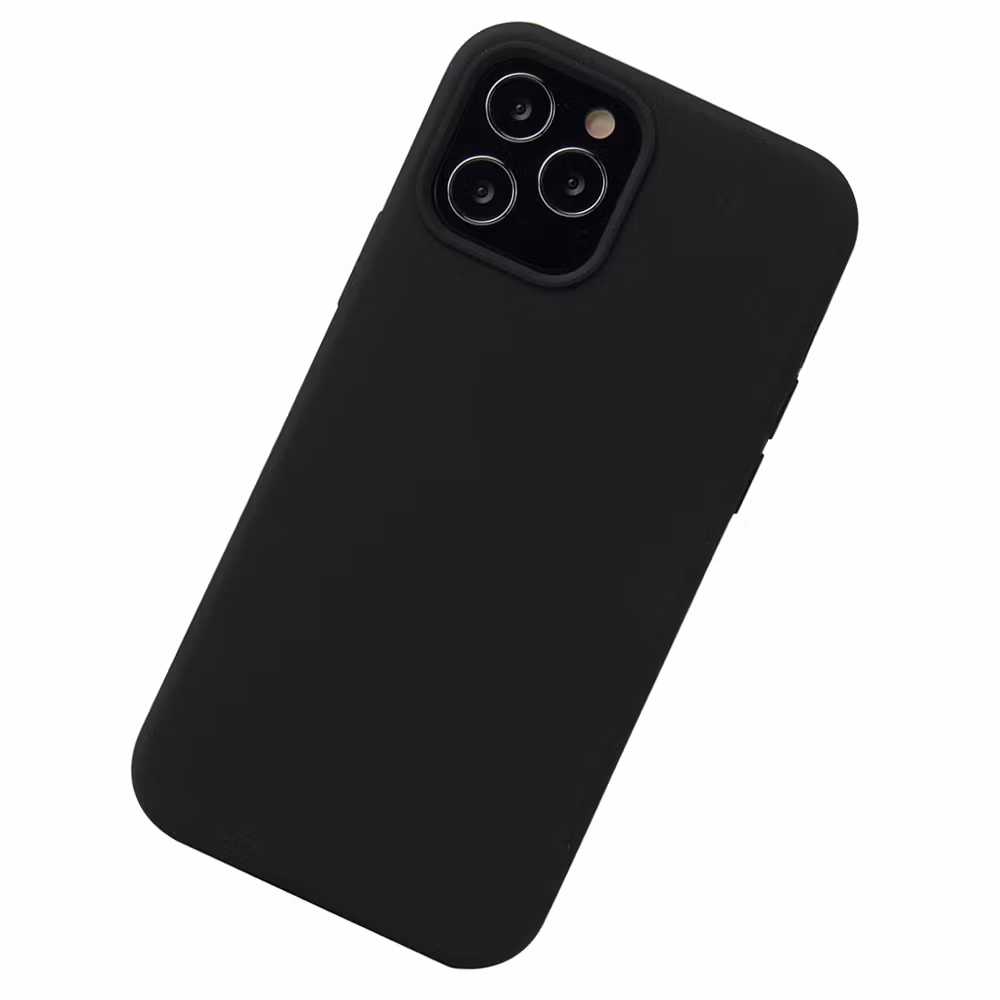 iPhone 13 Pro Max MC silikonskal i svart färg