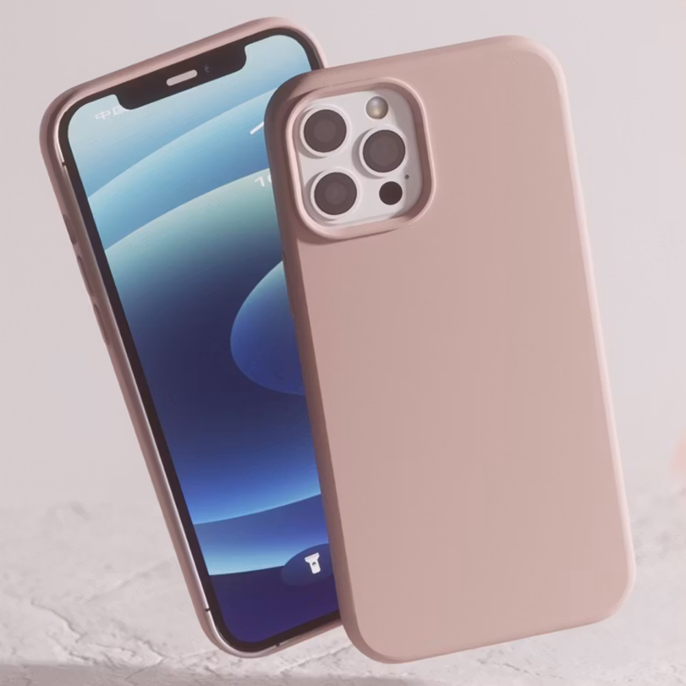 iPhone 13 Pro Max MC Silikonskal Blush Pink