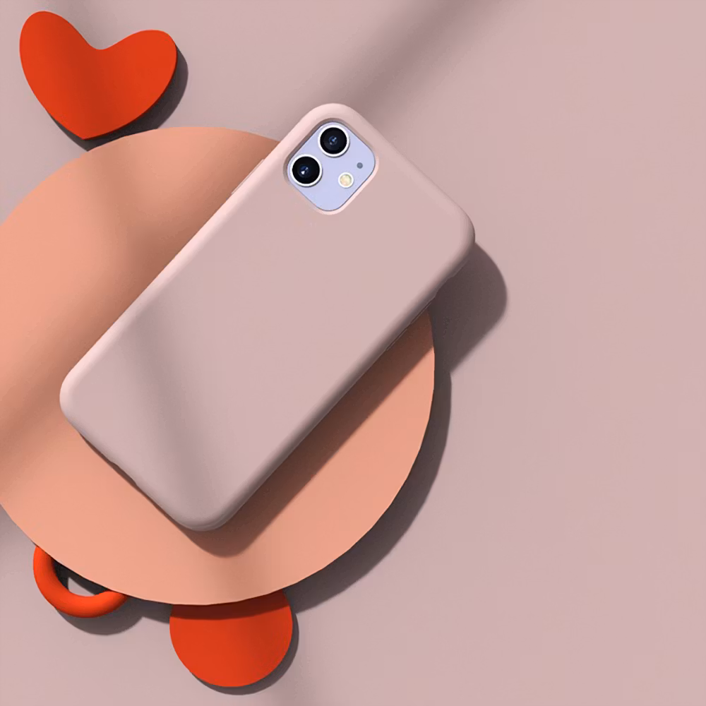 iPhone 13 Pro MC silikonskal Blush Pink