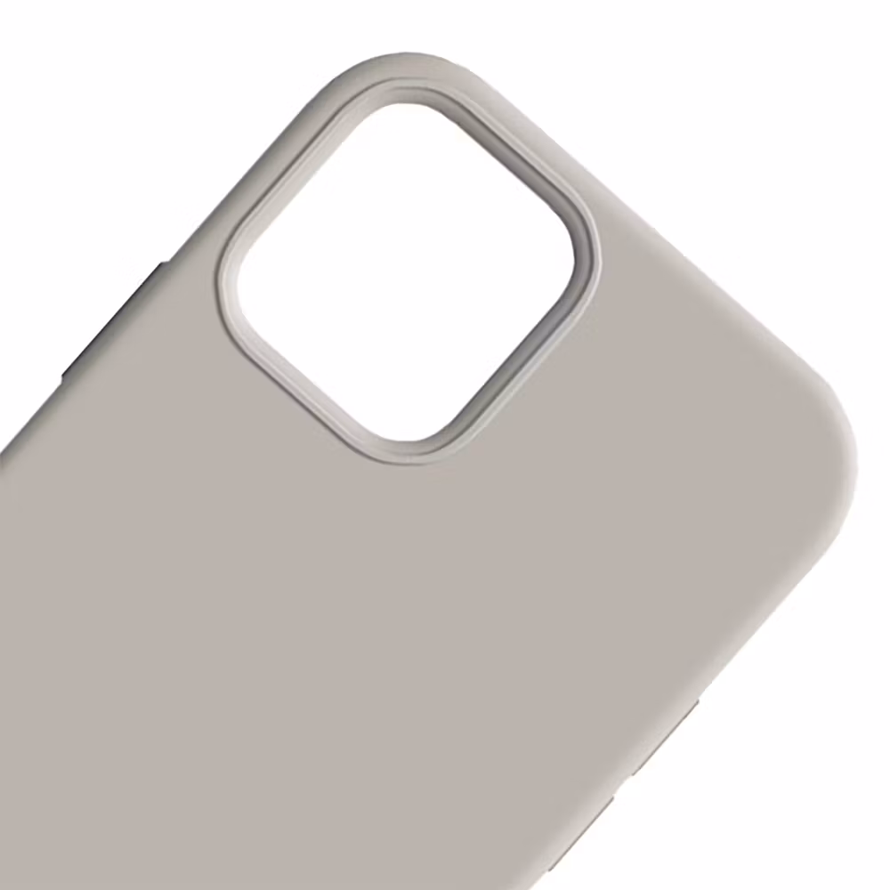 iPhone 13 Pro Max MC Silikonskal Stone färg