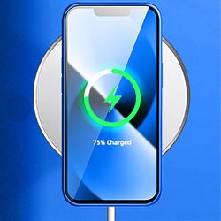 iPhone 13 Pro MC Silikonskal blå