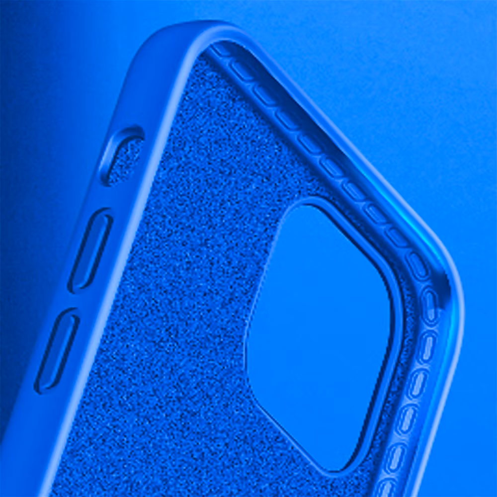 iPhone 11/XR MC Silikonskal blå