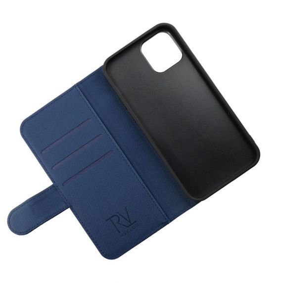 iPhone 14 RV plånboksfodral magnet Abyss Blue