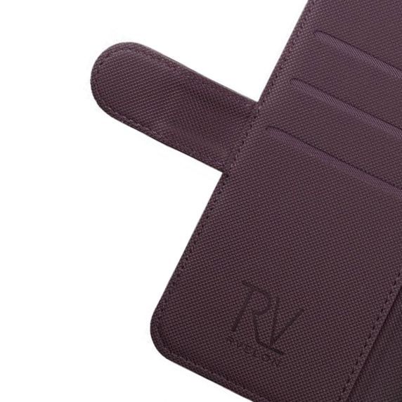 iPhone 14 Plus RV Wallet Case Magnet Dark Cherry