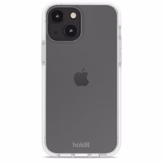 iPhone 14 Plus Holdit mobilskal Seethru Vit