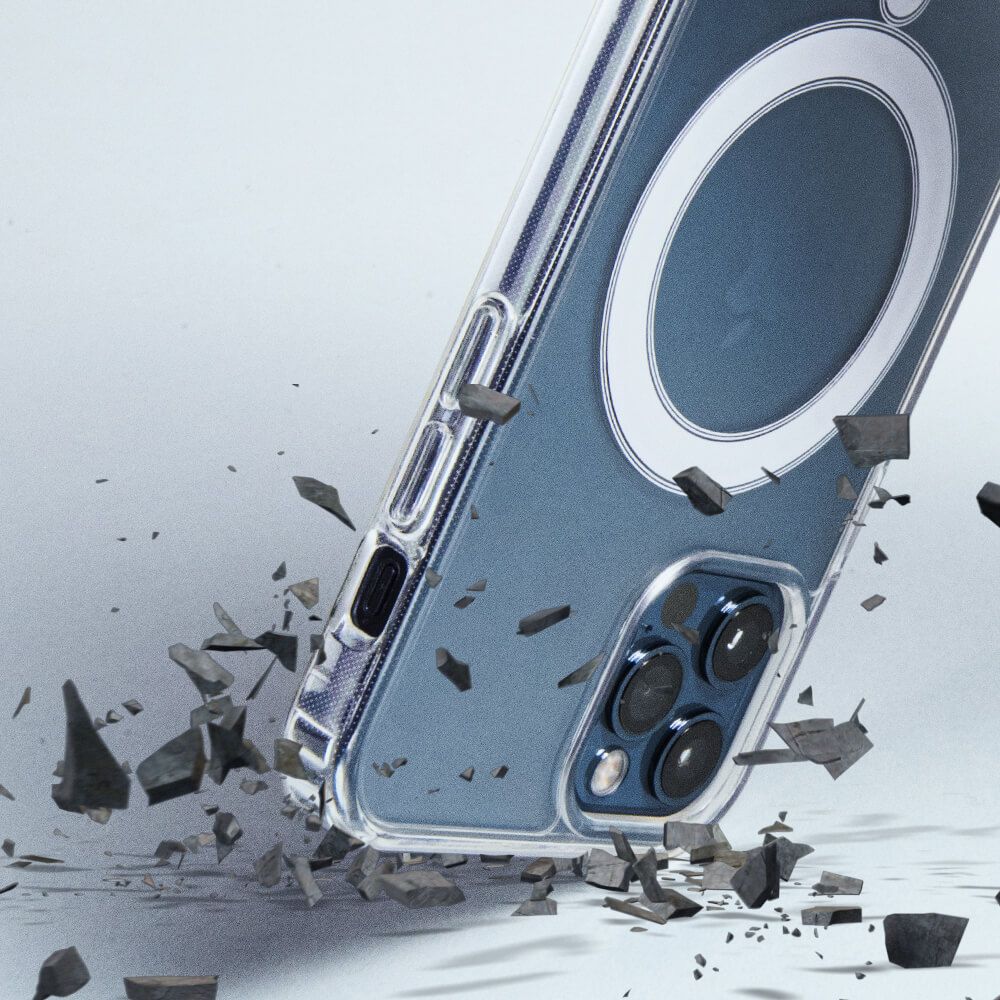 iPhone 14 Pro Clear PC Magnetic Wireless Charging Case Transparent