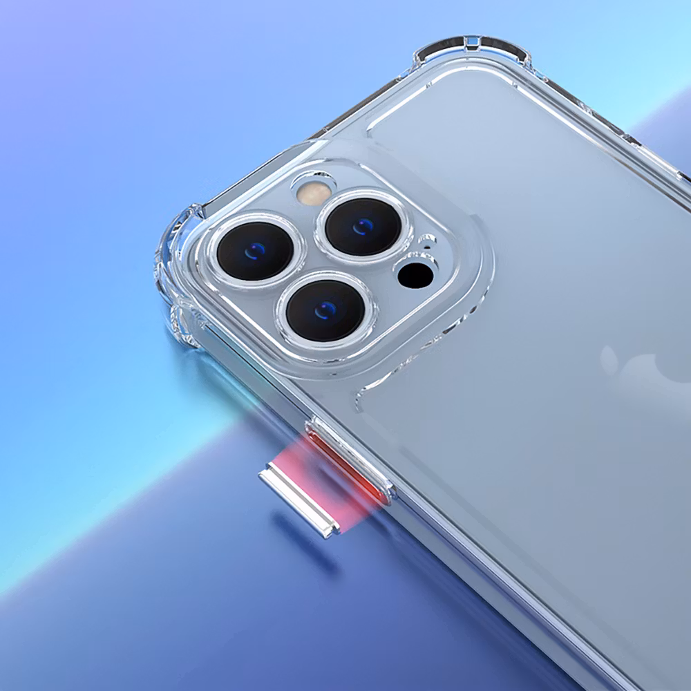 iPhone 14 Pro Max Silikonskal med kameraskydd - Svart