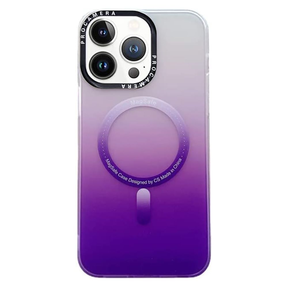 iPhone 12/12 Pro Mobilskal med MagSafe - Frostat Lila