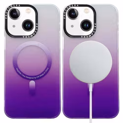 iPhone 14 Plus Mobilskal med MagSafe - Frostat Lila