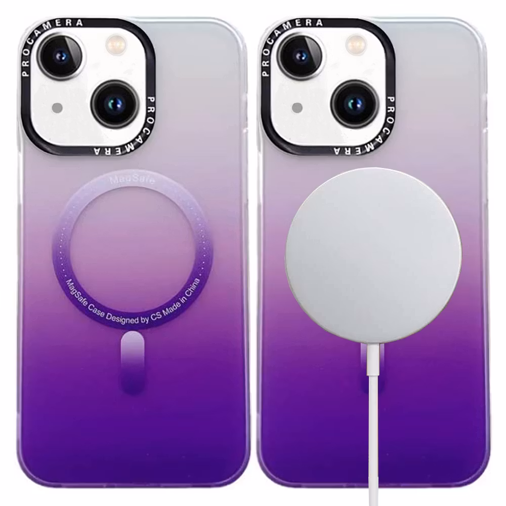 iPhone 11/XR Mobilskal med MagSafe - Frostat Lila