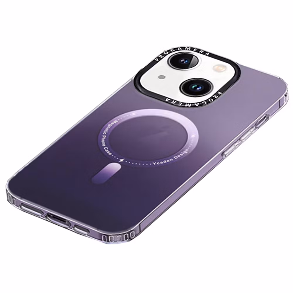 iPhone 11/XR Mobilskal med MagSafe - Frostat Lila