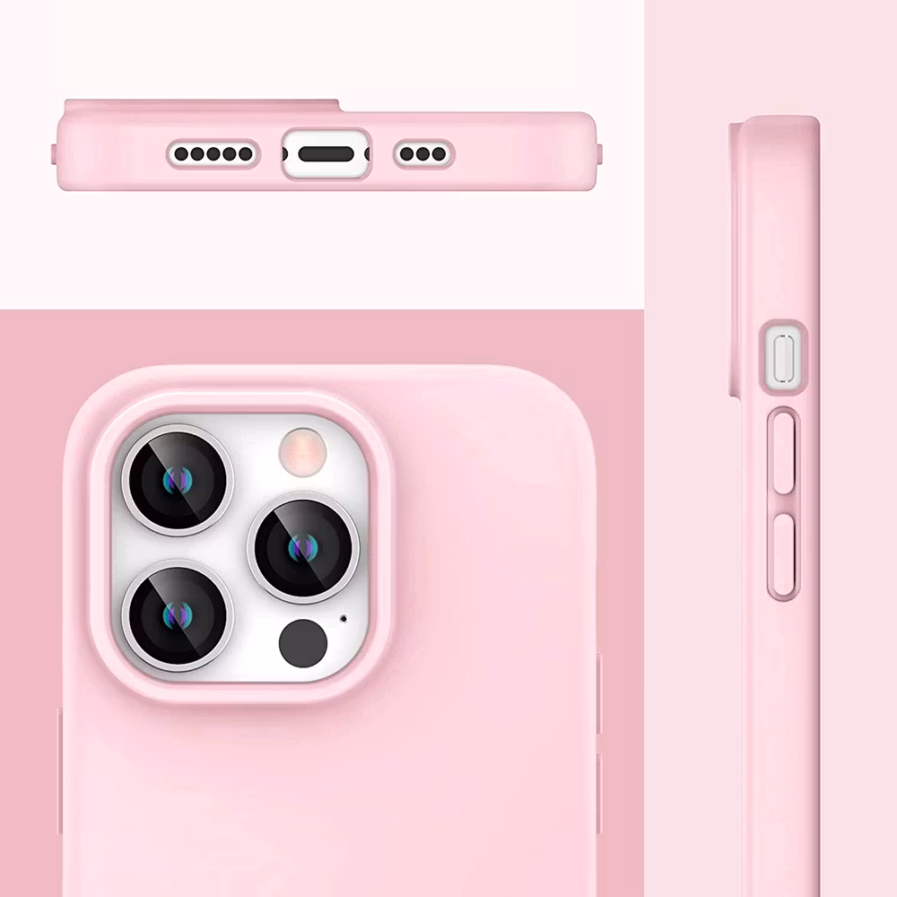 iPhone 14 Pro Max MC Silikonskal Pink
