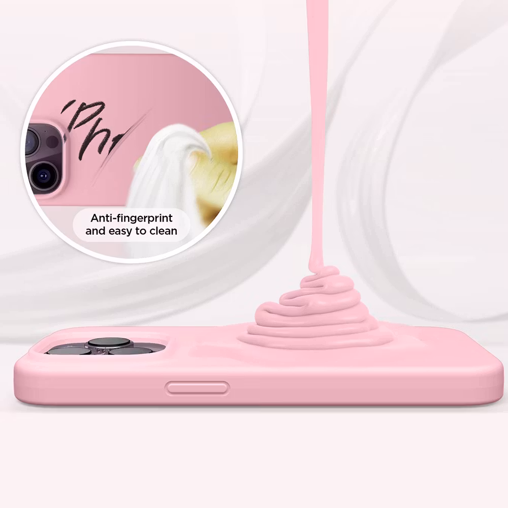 iPhone 14 Pro Max MC Silikonskal Pink