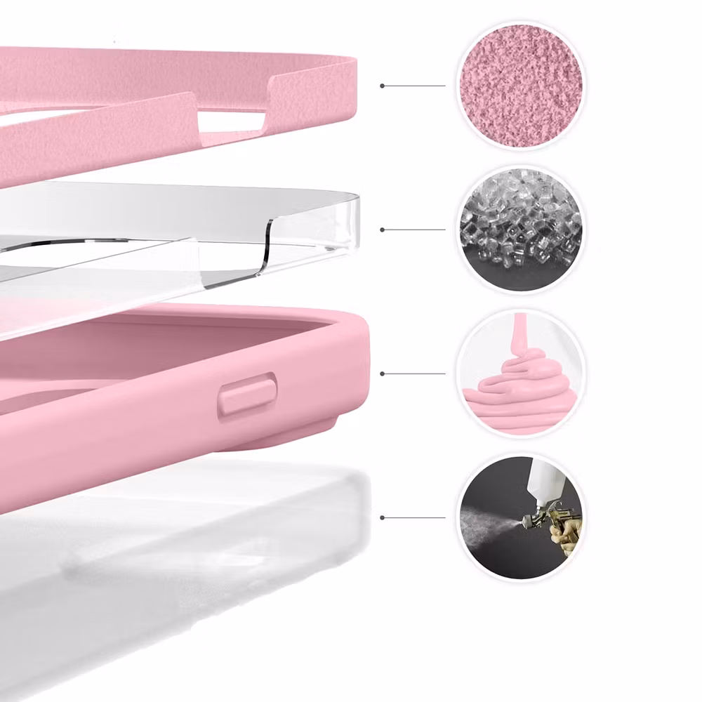 iPhone 14 Pro Max MC Silikonskal Pink