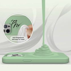 iPhone 14 Pro Max MC Silikonskal Mint