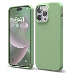 iPhone 12/12 Pro MC Silikonskal Mint