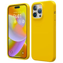 iPhone 12/12 Pro MC Silikonskal Gul