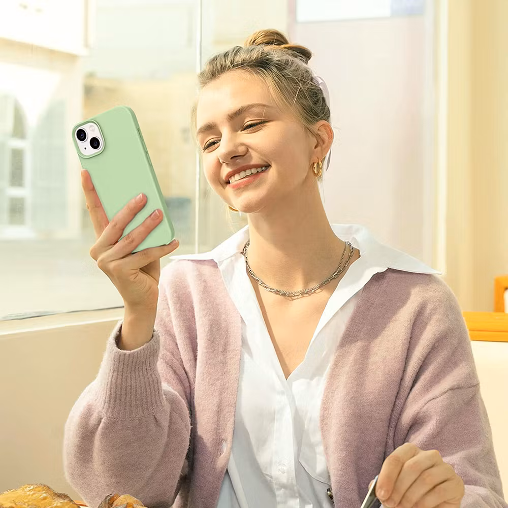 iPhone 11/XR MC Silikonskal Mint