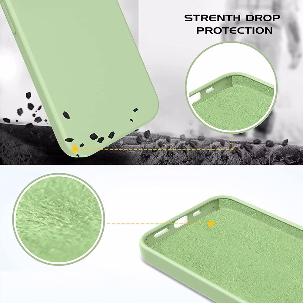 iPhone 11/XR MC Silikonskal Mint