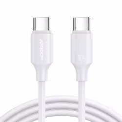 USB-C TILL USB-C 60W KABEL 25CM VIT