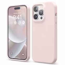 iPhone 15 Pro MC Silikonskal Blush Pink