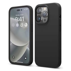 iPhone 15 Pro Max MC Silikonskal Svart